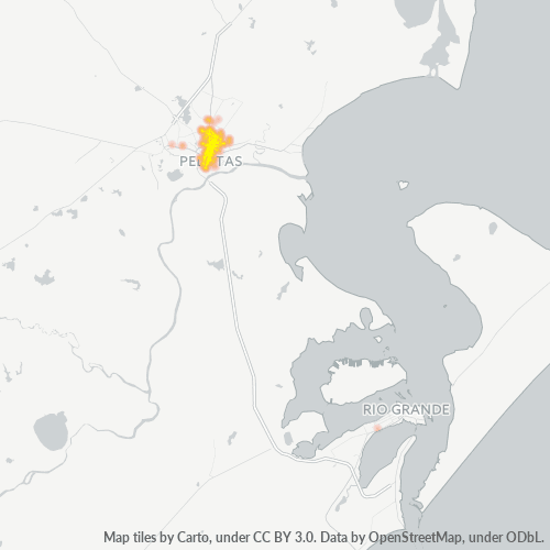 96020-000 Mapa de calor de densidad empresarial