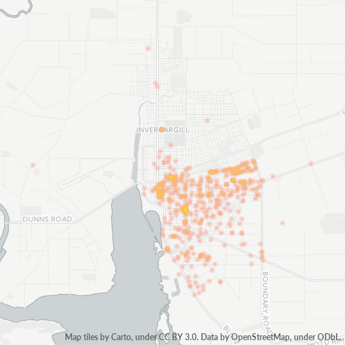 9812 Business Density Heatmap