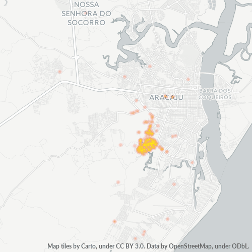 49095-000 Heatmap de Densidade da Empresa