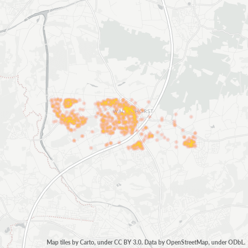49134 Standortdichte-Heatmap