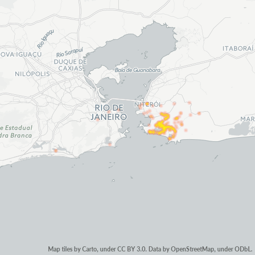 24350-000 Mapa de calor de densidad empresarial