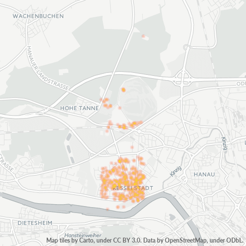 63454 Standortdichte-Heatmap