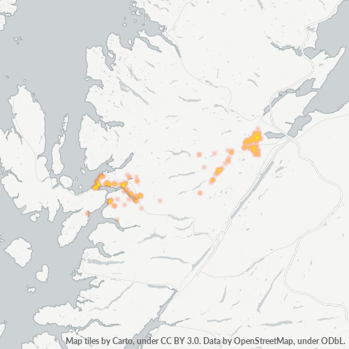 IV4 Business Density Heatmap