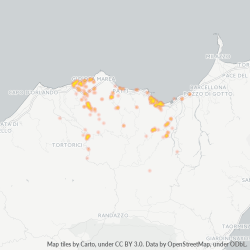 Mappa di calore per cap 98060