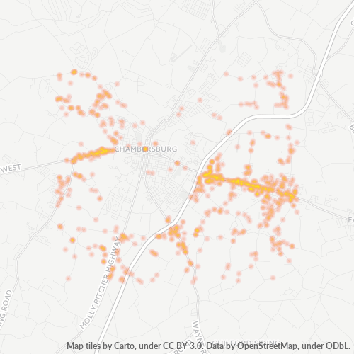 17202 Business Density Heatmap