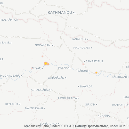 277001 Business Density Heatmap