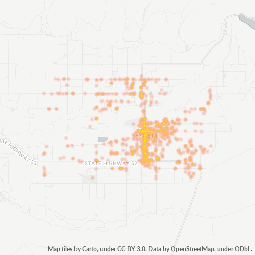 83617 Business Density Heatmap