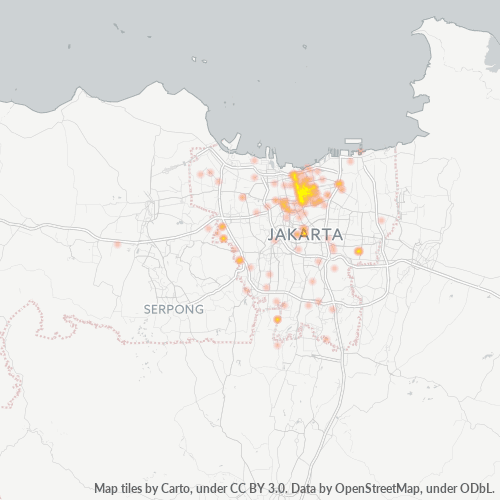 10610 Peta Panas Densitas Bisnis