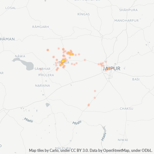 303328 Business Density Heatmap