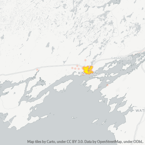 K7K Business Density Heatmap