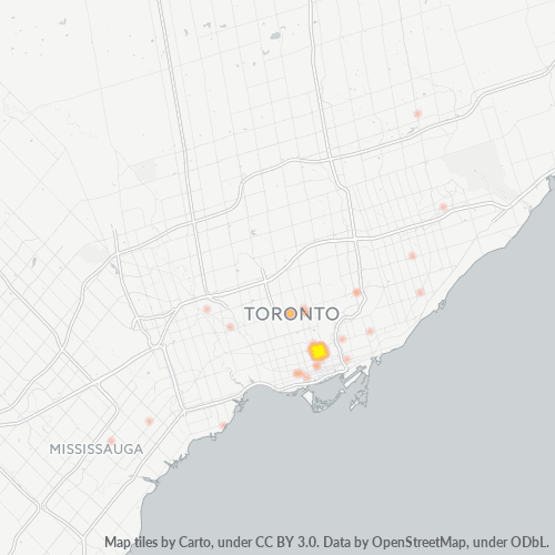 M4Y Business Density Heatmap