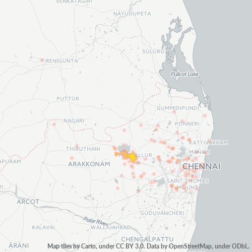 602001 Business Density Heatmap
