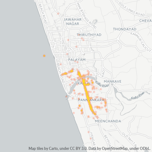 673003 Business Density Heatmap