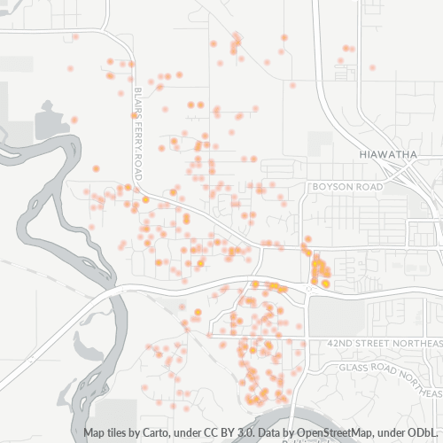 52411 Business Density Heatmap