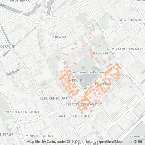 2283 Heatmap Bedrijfsdichtheid