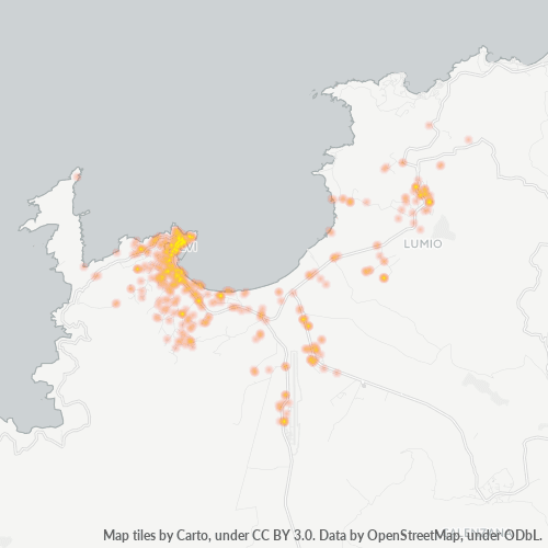20260 Thermocarte de densité d'activité