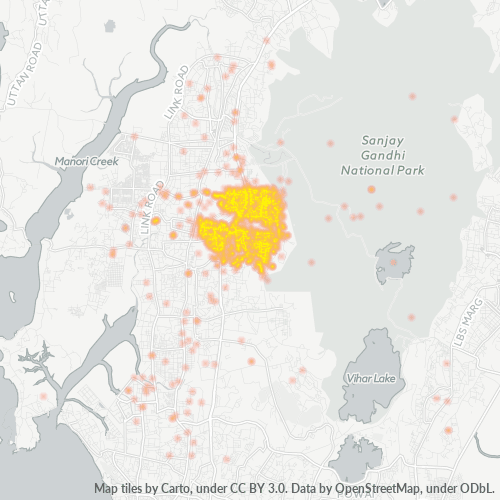 400101 Business Density Heatmap