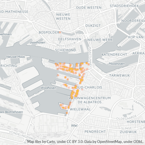 3087 Heatmap Bedrijfsdichtheid