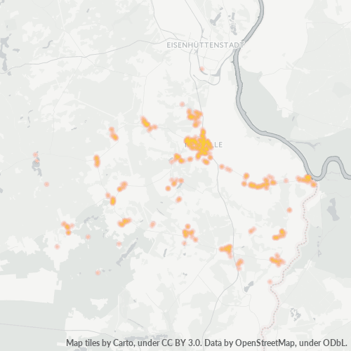 Heatmap für plz 15898