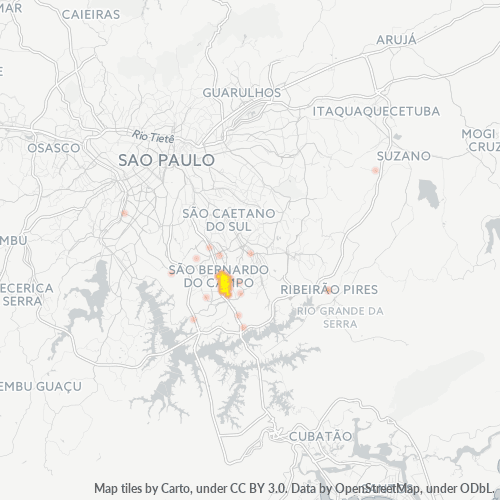 09725-000 Heatmap de Densidade da Empresa