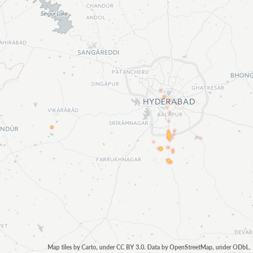 501359 Business Density Heatmap