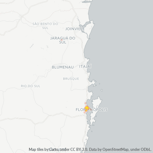 88111-000 Heatmap de Densidade da Empresa