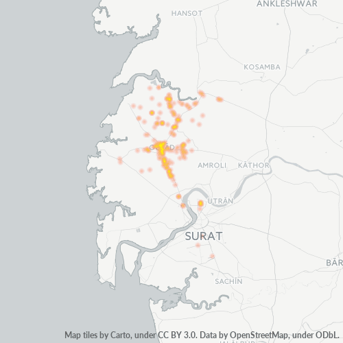 394540 Business Density Heatmap