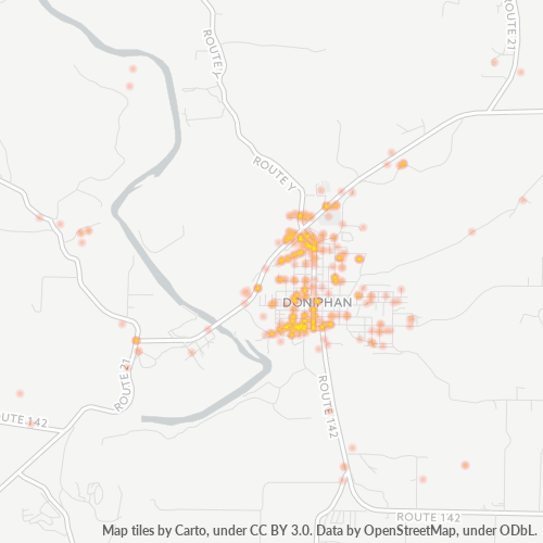 63935 Business Density Heatmap