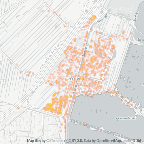 2811 Heatmap Bedrijfsdichtheid