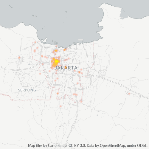 11420 Peta Panas Densitas Bisnis