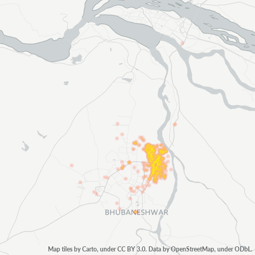 751010 Business Density Heatmap