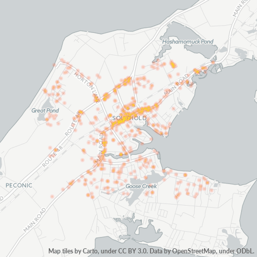 11971 Business Density Heatmap