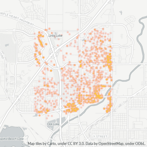 68521 Business Density Heatmap