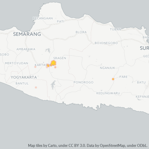 57762 Peta Panas Densitas Bisnis