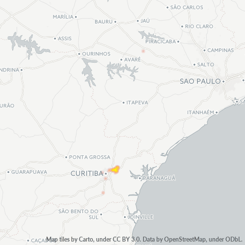 83420-000 Heatmap de Densidade da Empresa
