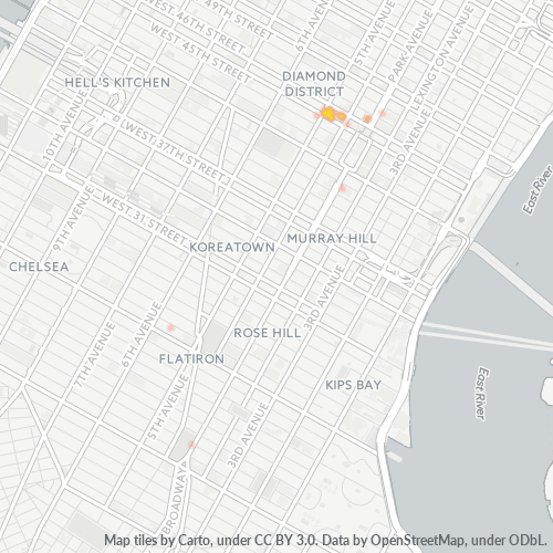 10176 Business Density Heatmap