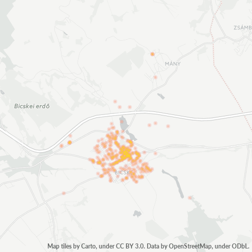 2060 Vállalati sűrűségi térkép