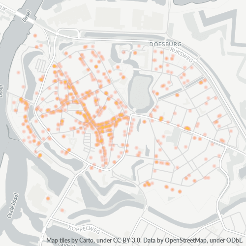 6981 Heatmap Bedrijfsdichtheid
