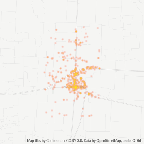 76273 Business Density Heatmap