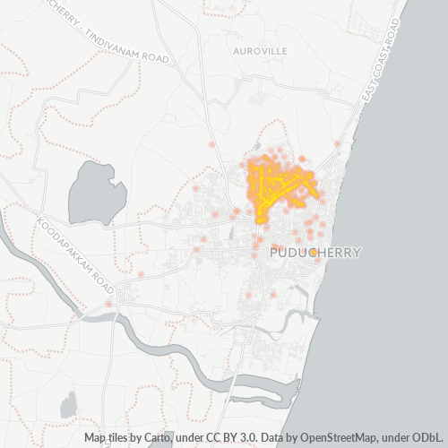 605008 Business Density Heatmap