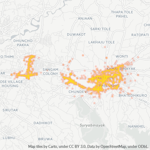 44800 Business Density Heatmap