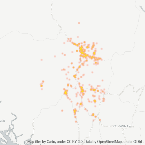V0K Business Density Heatmap