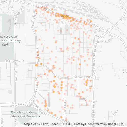 61282 Business Density Heatmap