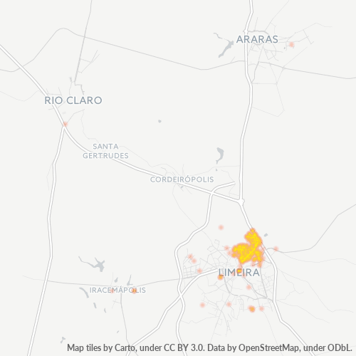 13485-000 Mapa de calor de densidad empresarial