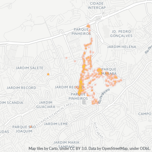 06766-000 Heatmap de Densidade da Empresa
