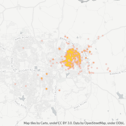 570019 Business Density Heatmap