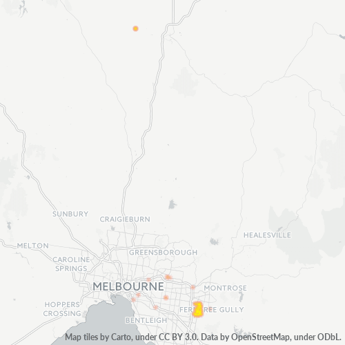 3180 Business Density Heatmap