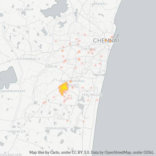600114 Business Density Heatmap