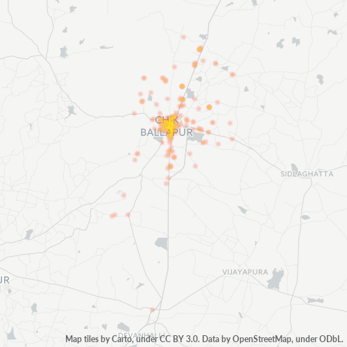 562101 Business Density Heatmap