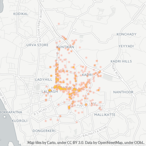 575004 Business Density Heatmap